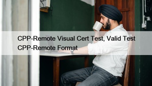 CPP-Remote Visual Cert Test, Valid Test CPP-Remote Format